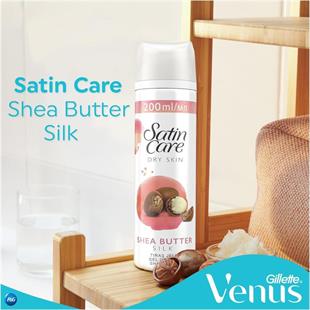Gillette Satin Care Shea Butter Kadın Tıraş Jeli 200 ml
