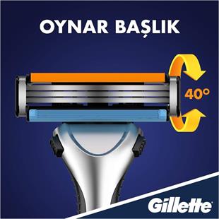 Gillette Sensor 3 Tıraş Makinesi + 6 Yedek Tıraş Bıçağı