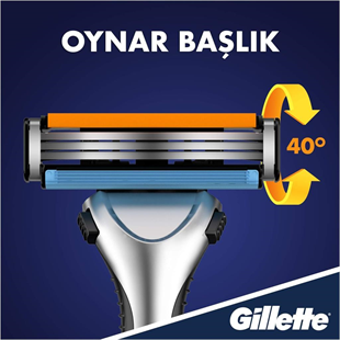Gillette Sensor 3 Tıraş Makinesi + 6 Yedek Tıraş Bıçağı