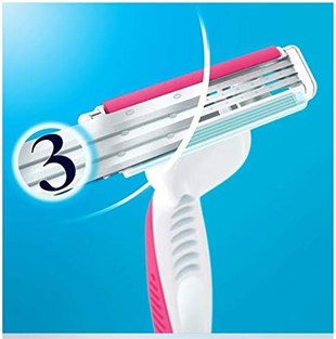 Gillette Venus 3 Colors Renkli Kullan At 4+2 6lı Kadın Tıraş Bıçağı