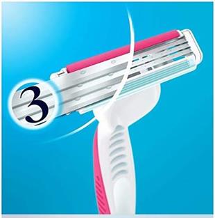 Gillette Venus 3 Colors Renkli Kullan At 4+2 6lı Kadın Tıraş Bıçağı