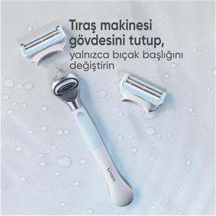 Gillette Venus Bikini Bölgesi Tıraş Makinesi ve 1 Adet Yedek Başlık