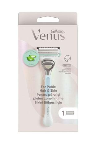 Gillette Venus Bikini Bölgesi Tıraş Makinesi ve 1 Adet Yedek Başlık