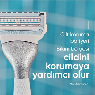 Gillette Venus Bikini Bölgesine Özel 3 Adet Yedek Başlık