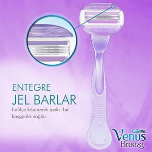 Gillette Venus Comfort Glide Breeze Kadın Tıraş Makinesi+Yedek Başlık