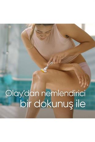 Gillette Venus Comfortglide Olay Kadın Tıraş Makinesi 3lü Yedek Başlık