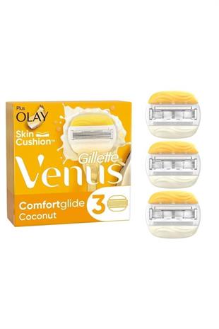 Gillette Venus Comfortglide Olay Kadın Tıraş Makinesi 3lü Yedek Başlık