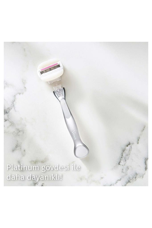 Gillette Venus Comfortglide Sugarberry Tıraş Makinesi+2 Adet Yedek Başlık + Çanta