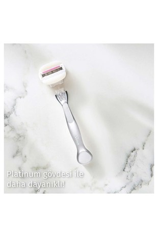 Gillette Venus Comfortglide Sugarberry Tıraş Makinesi+2 Adet Yedek Başlık + Çanta