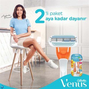 Gillette Venus Riviera Kadın Tıraş Bıçağı 2 Adet 