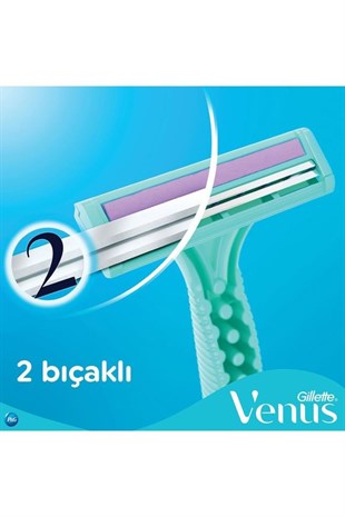Gillette Venus Simply 2 Basic Kullan At Kadın Tıraş Bıçağı 4 Adet