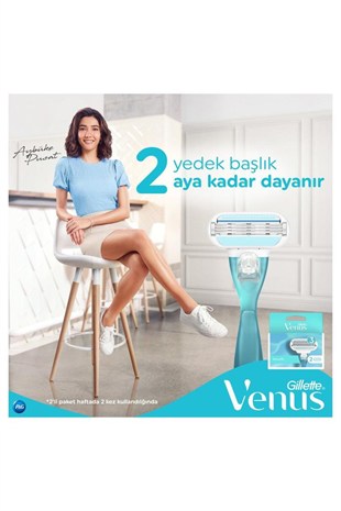 Gillette Venus Smooth Kadın Tıraş Bıçağı 2li
