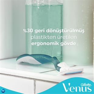 Gillette Venus Smooth Tıraş Makinesi + 5 Yedek Başlık
