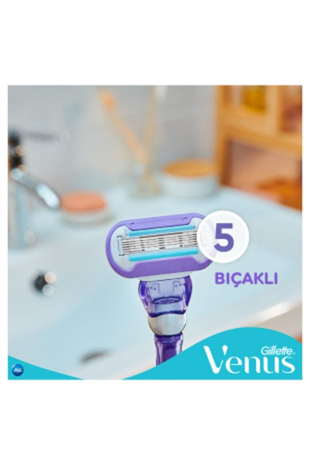 Gillette Venus Swirl Tıraş Makinesi + 3 Yedek Başlık