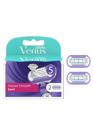 Gillette Venus Venus Swirl Extra Smooth Kadın Tıraş Bıçağı 2li