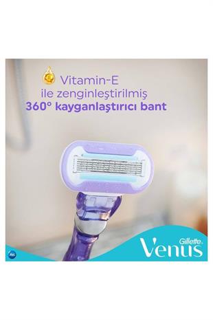 Gillette Venus Venus Swirl Extra Smooth Kadın Tıraş Bıçağı 2li