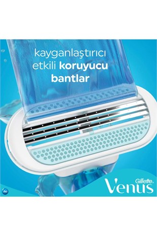 Gillette Venus Yedek Kadın Tıraş Bıçağı 4lü