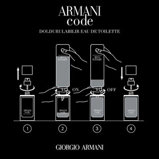 Giorgio Armani Code EDT 125 ML Refillable Erkek Parfüm