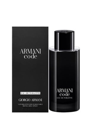 Giorgio Armani Code EDT 125 ML Refillable Erkek Parfüm