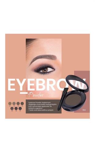 Golden Rose Eyebrow Powder 104 Kaş Farı