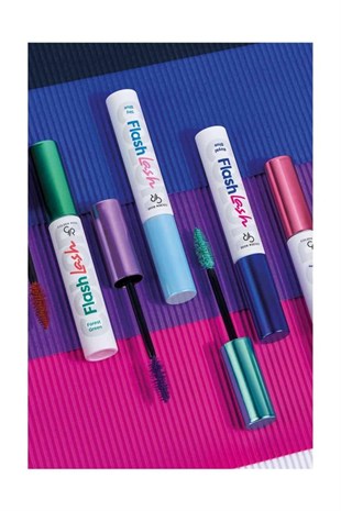 Golden Rose Flash Lash Colered Mascara No:04 Royal Blue 