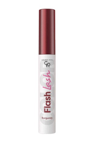 Golden Rose Flash Lash Colored Mascara No:10 Burgundy - Renkli Maskara