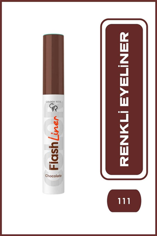 Golden Rose Flash Liner Colored Eyeliner No:111 Chocolate - Renkli Eyeliner