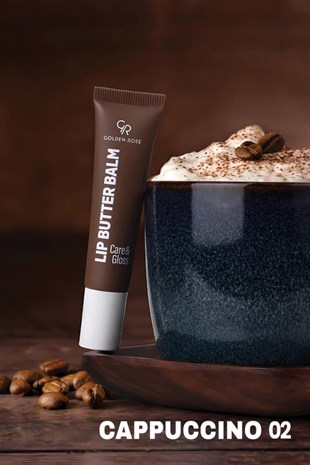 Golden Rose Lip Butter Balm No: 02 Cappuccino Nemlendirici ve Parlatıcı Dudak Balmı