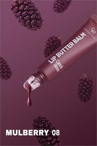 Golden Rose Lip Butter Balm No: 08 Mulberry Nemlendirici ve Parlatıcı Dudak Balmı
