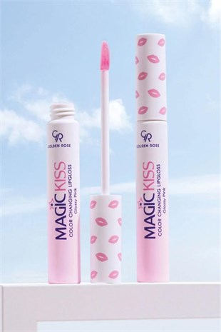 Golden Rose Magic Kiss Lipgloss Glossy Pink 10 ml Dudak Parlatıcısı