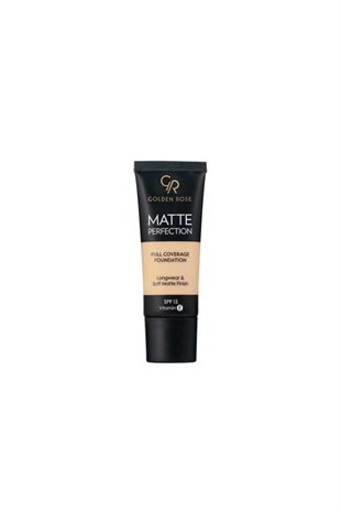 Golden Rose Matte Perfection Full Coverage Foundation Natural 01 