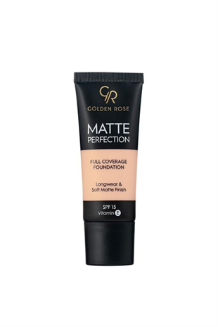 Golden Rose Matte Perfection Full Coverage Foundation Cool 02 