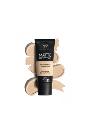 Golden Rose Matte Perfection Full Coverage Foundation Cool 02 