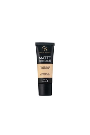 Golden Rose Matte Perfection Full Coverage Foundation Natural 01 