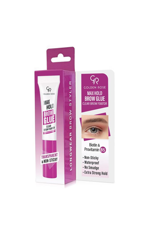 Golden Rose Max Hold Brow Glue Şeffaf Kaş Sabitleyici
