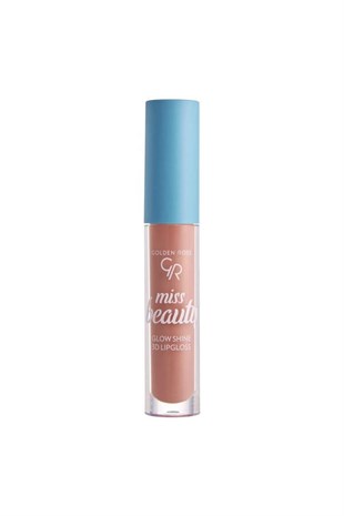 Golden Rose Miss Beauty 3D Lip Gloss 03 Soft Peach Dudak Parlatıcısı
