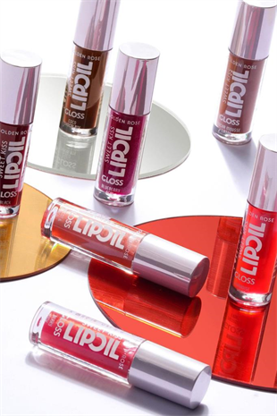 Golden Rose Sweet Kiss Lip Oil Gloss 08 Black Cherry Dudak Parlatıcısı