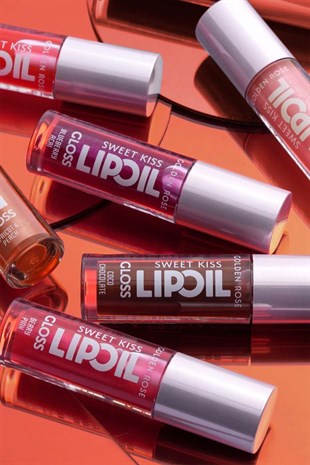 Golden Rose Sweet Kiss Lip Oil Gloss 08 Black Cherry Dudak Parlatıcısı