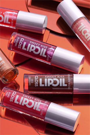 Golden Rose Sweet Kiss Lip Oil Gloss 08 Black Cherry Dudak Parlatıcısı