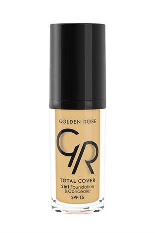 Golden Rose Total Cover Foundation 23 Medium Yellov Beige 30 ml