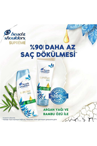 Head&Shoulders Supreme Güç Saç Kremi 220 ml 