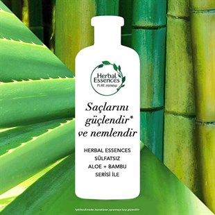 Herbal Essences Güç Ve Nem Aloe Bambu Saç Bakım Kremi 275 ml