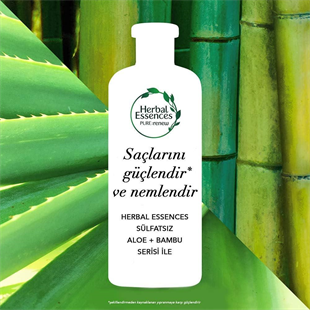 Herbal Essences Güç Ve Nem Aloe Bambu Saç Bakım Kremi 275 ml