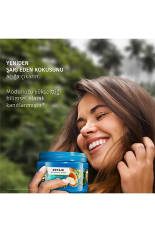 Herbal Essences Onarıcı Argan Yağı Saç Bakım Maskesi 300 ml