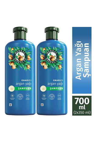 Herbal Essences Onarıcı Argan Yağı Şampuan 350 ml x2