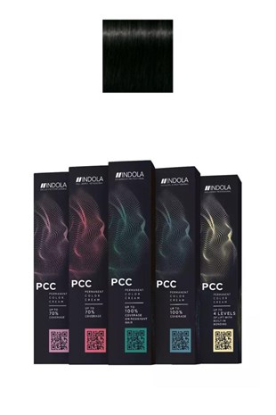 Indola PCC 1.0 Siyah 60 ml Saç Boyası