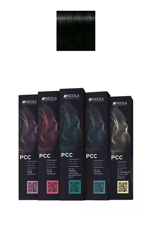 Indola PCC 1.0 Siyah 60 ml Saç Boyası