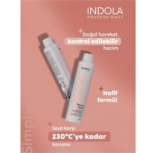 Indola Texture Spray Isı Korumalı Saç Spreyi 300 ml