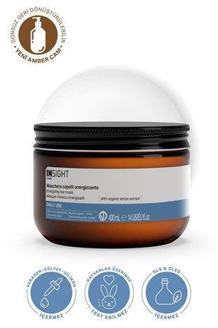 Insight Günlük Kullanım için Enerji Veren Maske 400 ml