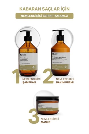 Insight Kabaran Saçlar İçin Nemlendirici Maske 400 ml